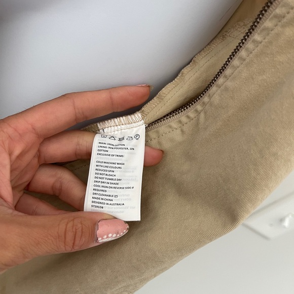 Bardot Women’s Lee Utility Halter Mini Dress// XS - Picture 12 of 13